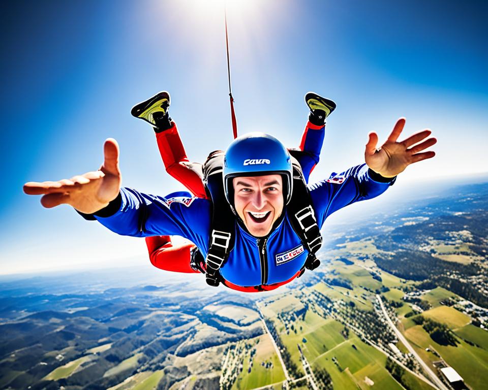 adventure sports skydiving