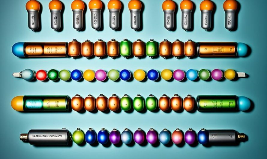 batteries and bulbs