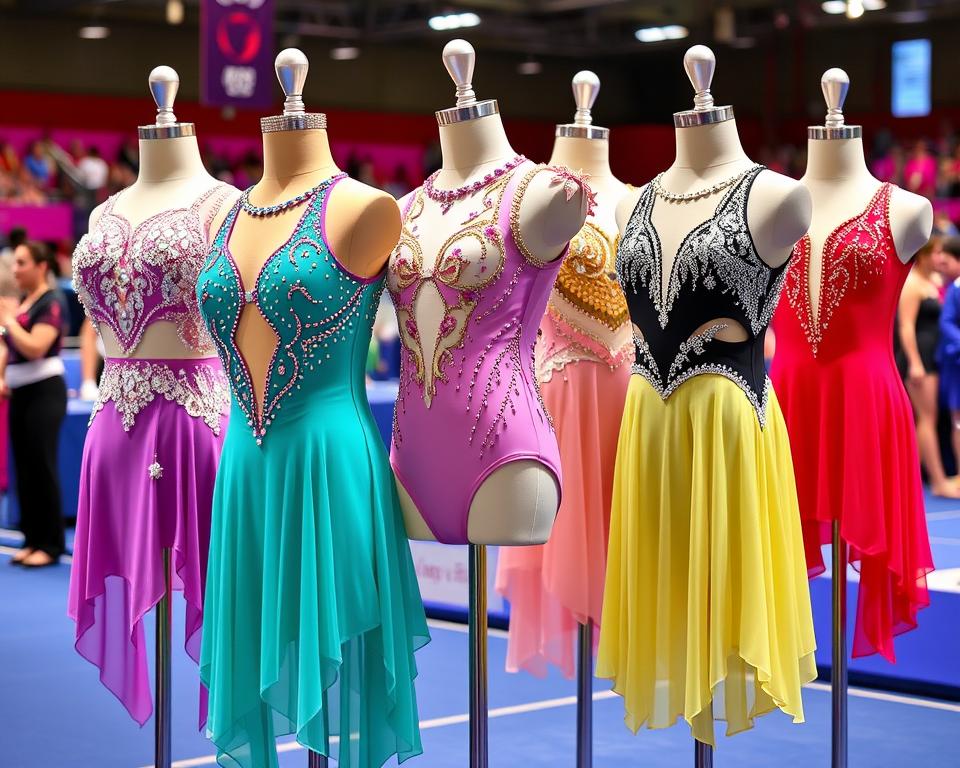 rhythmic gymnastics competition leotards